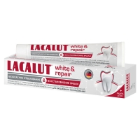 Lacalut - Зубная паста Уайт энд Рипейр 50 мл - фото 1