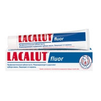 ЛАКАЛЮТ Lacalut fluor, профилактическая зубная паста, 75 мл - фото 1