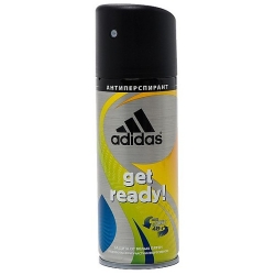Фото Adidas Get Ready - Дезодорант-спрей для мужчин, 150 мл