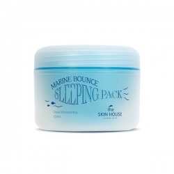 Фото The Skin House Marine Bounce Sleeping Pack - Маска ночная с морским коллагеном, 100 мл