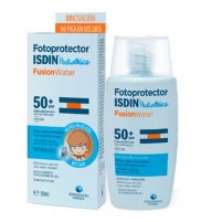 Фото Isdin Fotoprotector Fusion Water Pediatrics SPF50+ - Флюид солнцезащитный для детей, 50 мл