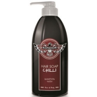Kondor Hair and Body Hair Soap Chilli - Шампунь для мужчин стимулирующий с экстрактом перца чили, 750 мл just hair шампунь 3 в 1 для мужчин