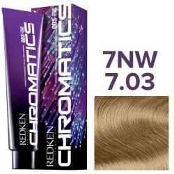 Фото Redken Chromatics - Краска для волос без аммиака 7.03-7NW натуральный-теплый, 60 мл
