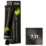 Фото L'Oreal Professionnel INOA ODS2 - Краска для волос 7.11, Блондин пепельный интенсивный, 60 мл.