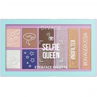 Divage - Мультифункциональная палетка для лица Selfie Queen bell палетка для макияжа лица и глаз bad romance face