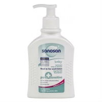 Sanosan Pure+sensitive - Детское средство для купания 2в1 Pure+Sensitive, 200 мл