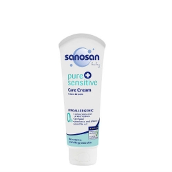 Фото Sanosan Pure+Sensitive - Детский крем д/ухода за чувствительной кожей, 100 мл