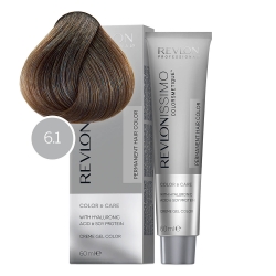 Фото Revlon Professional Revlonissimo Colorsmetique - Краска для волос, 6.1 темный блондин пепельный, 60 мл.