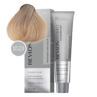 Revlon Professional Revlonissimo Colorsmetique - Краска для волос, 10.23 очень сильно светлый блондин переливающийся-золотистый, 60 мл.
