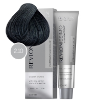 Revlon Professional Revlonissimo Colorsmetique - Краска для волос 2.10, 60 мл. бант повязка для фиксации волос во время косметических процедур 011005 2 нежно розовый 1 шт