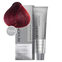 

Revlon Professional Revlonissimo Colorsmetique - Краска для волос, 55.64 светло-коричневый красно-медный, 60 мл.