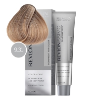 Revlon Professional Revlonissimo Colorsmetique - Краска для волос, 9.31 очень светлый блондин золотисто-пепельный, 60 мл.