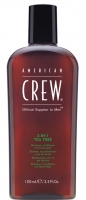 American Crew 3 in 1 Tea Tree - Средство для волос 3 в 1 чайное дерево, 100 мл