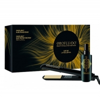 Orofluido - Подарочный набор - Спрей для термозащиты волос Heat Protector Spray, 150 мл + Выпрямитель для волос Hair Straightener