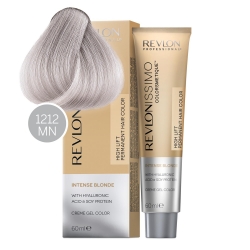 Фото Revlon Professional - Перманентный краситель Colorsmetique Intense Blonde, 1212MN Переливающийся серый, 60мл