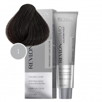 Фото Revlon Professional Revlonissimo Colorsmetique - Краска для волос, 1 иссиня-черный, 60 мл.