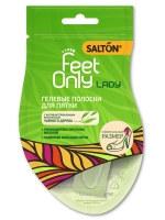 Salton Feet Only - Гелевые полоски для пятки, 2 шт salton feet only гелевые подушечки под стопу