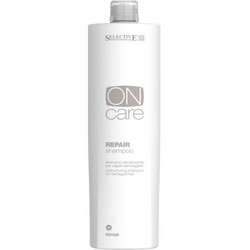 Фото Selective On Care Nutrition Repair Shampoo - Восстанавливающий шампунь для поврежденных волос, 1000 мл