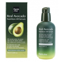 FarmStay - Питательная сыворотка с маслом авокадо, 100 мл name skin care маска для волос питательная с маслом арганы 300