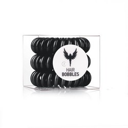 Фото Hair Bobbles HH Simonsen Black 3-Pack - Резинка-браслет для волос, черная