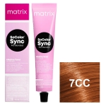 Фото Matrix SoColor Sync Pre-Bonded - Краситель для волос, 7CC+ блондин глубокий медный + - 7.44, 90 мл