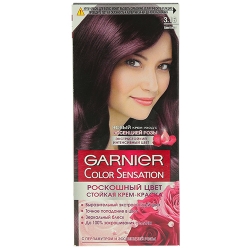 Фото Garnier Color Sensation - Краска для волос, тон 3.16 аметист, 110 мл