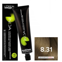 

L'Oreal Professionnel Inoa - Краска для волос Иноа 8.31 Светлый блондин золотистый пепельный 60 мл