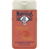 

Le Petit Marseillais Peche Blanche Nectarine - Гель для душа с белым персиком и нектарином, 250 мл