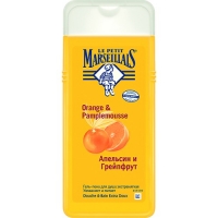 

Le Petit Marseillais Orange Pamplemousse - Гель-пена для душа с апельсином и грейпфрутом, 650 мл