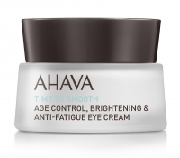 Ahava Time To Smooth Age Control Eye Cream - Крем для кожи вокруг глаз, омолаживающий, 15 мл универсальный увлажняющий крем для глаз от темных кругов отеков и морщин dark circle eye cream 3360p 30 мл
