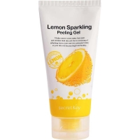 Secret Key Lemon Sparkling Peeling Gel - Гель для лица очищающий с экстрактом лимона, 120 мл bioderma гель для лица очищающий себиум туба 200 мл