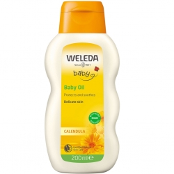 Фото Масло с календулой для младенцев с нежным ароматом, 200 мл