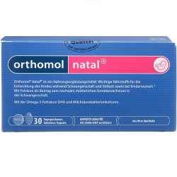 Фото Orthomol Natal Plus - Комплекс содержащий все необходимое для беременной и кормящей женщины, №30