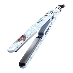 Фото BaByliss Pro Ink BAB2091INKWE - Щипцы-выпрямители для волос, цвет белый, титан+керамика, 28х110 мм, с терморегулятором, 70 Вт