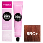 Фото Matrix SoColor Sync Pre-Bonded - Краситель для волос, 8RC+ светлый блондин красно-медный + - 8.64, 90 мл