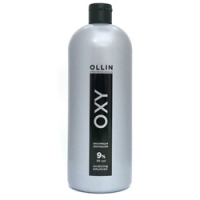 Ollin Oxy Oxidizing Emulsion 9% 30vol. - Окисляющая эмульсия 1000 мл окисляющая эмульсия 9% 30vol oxidizing emulsion ollin performance oxy сиреневая 727182 90 мл