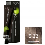 Фото L'Oreal Professionnel INOA ODS2 - Краска для волос 9.22, Очень светлый блондин интенсивный перламутровый, 60 мл.