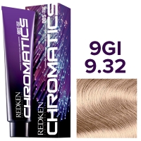 

Redken Chromatics - Краска для волос без аммиака 9.32-9GI золотой-мерцающий, 60 мл