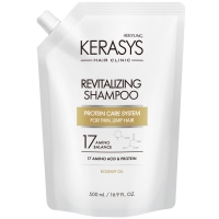 KeraSys - Шампунь для волос, оздоровление, запасной блок, 500 мл шампунь kerasys жизненная сила прополис 1 л