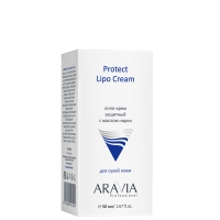 Aravia Professional -  Липо-крем защитный с маслом норки Protect Lipo Cream, 50 мл mileo крем питательный для лица protect and nourish 30 мл