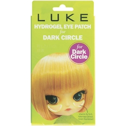 Фото 4SKIN - Гидрогелевые патчи для кожи вокруг глаз LUKE против темных кругов, с экстрактом зелёного чая, 5 пар