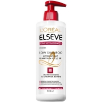 

L'Oreal Elseve - Шампунь-уход 3в1 для волос полное восстановление с дозатором, 400 мл