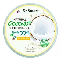 Dr. Smart - Гель для лица и тела с кокосом Антистресс Natural Coconut Soothing Gel 99%, 300 мл