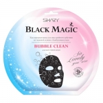 Фото Shary Black Magic Bubble Clean - Маска кислородная для лица на тканевой основе, 20 г