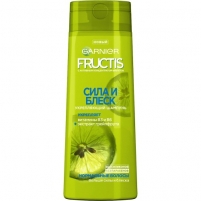 Фото Garnier Fructis - Шампунь для волос Сила и блеск с экстрактом грейпфрута, 400 мл