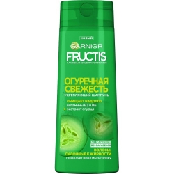 Фото Garnier Fructis - Шампунь для волос, Огуречная свежесть, 250 мл