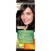 Фото Garnier Color Naturals - Краска для волос, тон 2 элегантный черный, 110 мл