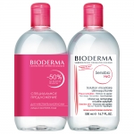 Фото Bioderma Sensibio Н2О - Мицеллярная вода для чувствительной кожи, 2*500 мл