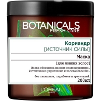 

L'Oreal Botanicals Coriander - Маска для поврежденных волос, 200 мл