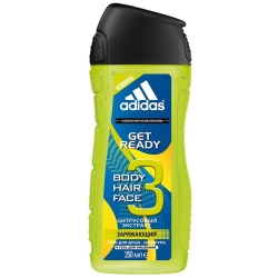 Фото Adidas Get Ready - Гель для душа для мужчин, 250 мл